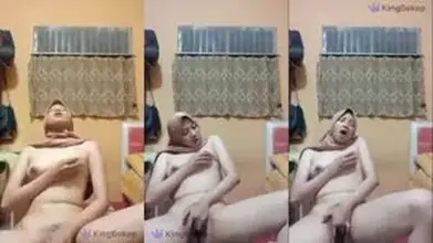 Dokumentasi Ukhti Hijab Cantik Live Kasur PAP